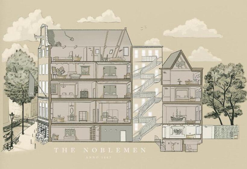 اتاق استاندارد با تراس, Boutique Hotel The Noblemen