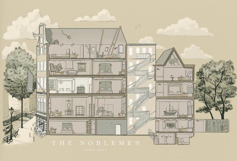 اتاق استاندارد با چشمانداز, Boutique Hotel The Noblemen