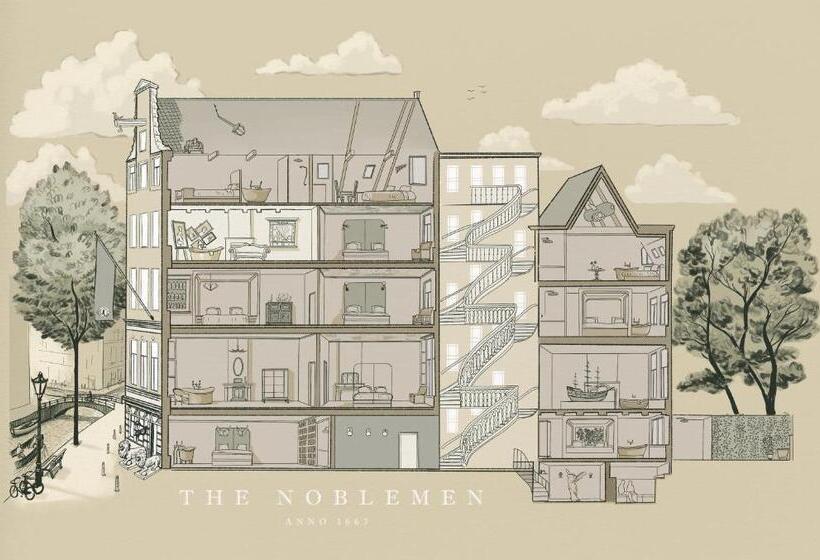 اتاق استاندارد با چشمانداز, Boutique Hotel The Noblemen