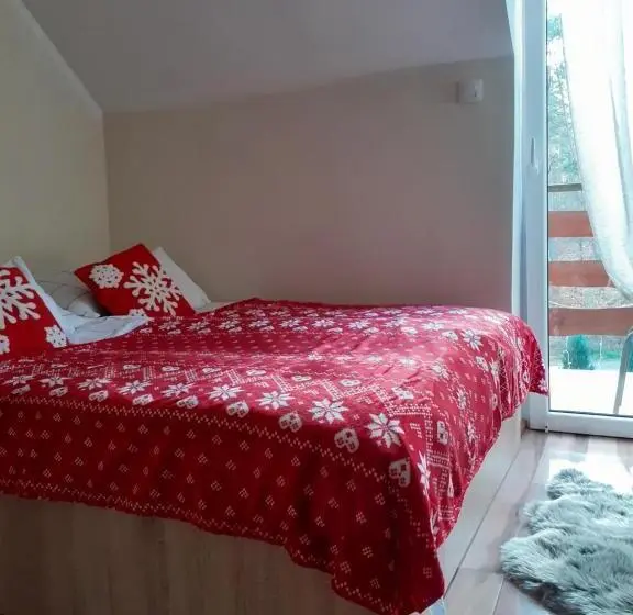Standard-huone Parveke, Noclegi Pod Dębem, Pulandia Brzózki