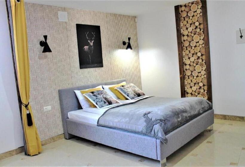 اتاق لوکس چهار تخته, Biały Jeleń Z Basenem I Jacuzzi