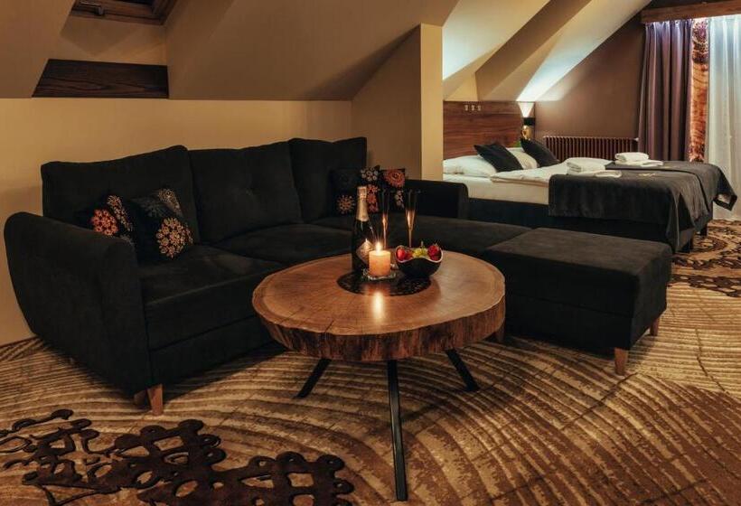 ２ベッドルームアパートメント, Złoty Groń Resort & Spa