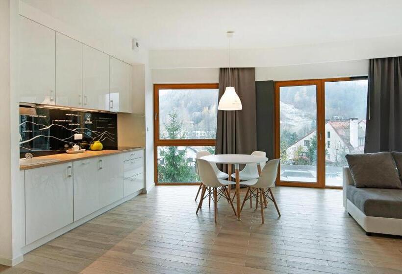 آپارتمان 1 خوابه با چشمانداز, Apartamenty Willowa