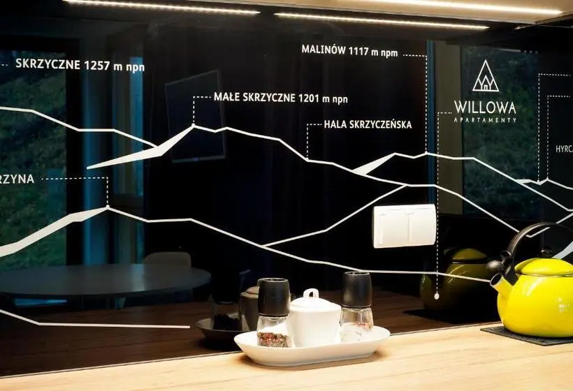 バルコニー付き１ベッドルームアパートメント, Apartamenty Willowa