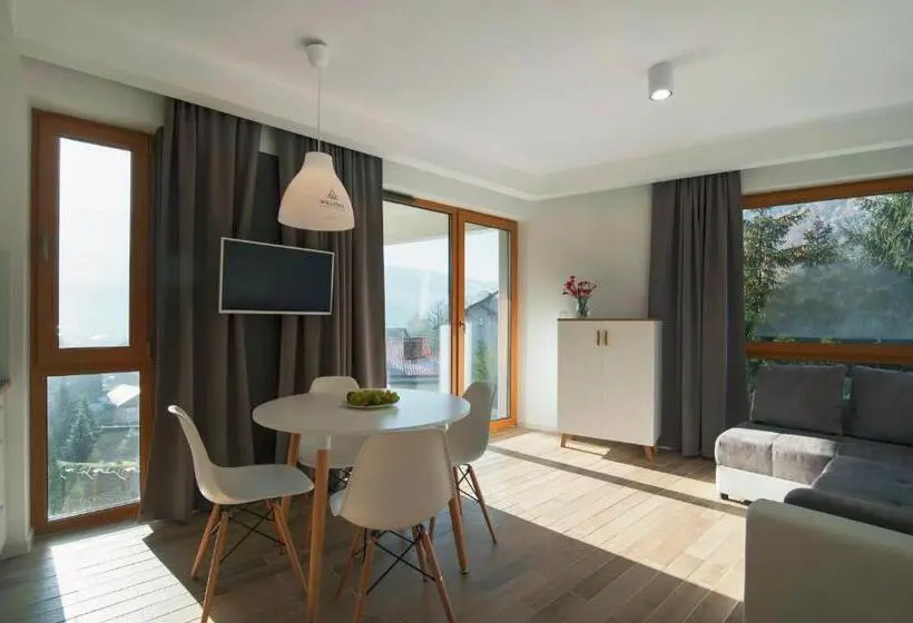 景色の見える一ベッドルームアパートメント, Apartamenty Willowa