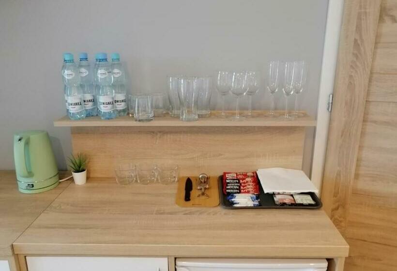 آپارتمان 1 خوابه با تراس, Dworek Nadmorski