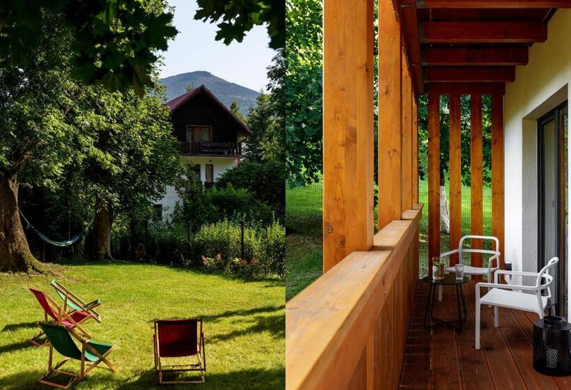 اتاق استاندارد چهارنفره با بالکن, Dom Góry Las   Kameralny Pensjonat W Centrum Karpacza Dla Gości Dorosłych Od 13 Roku życia, Catering