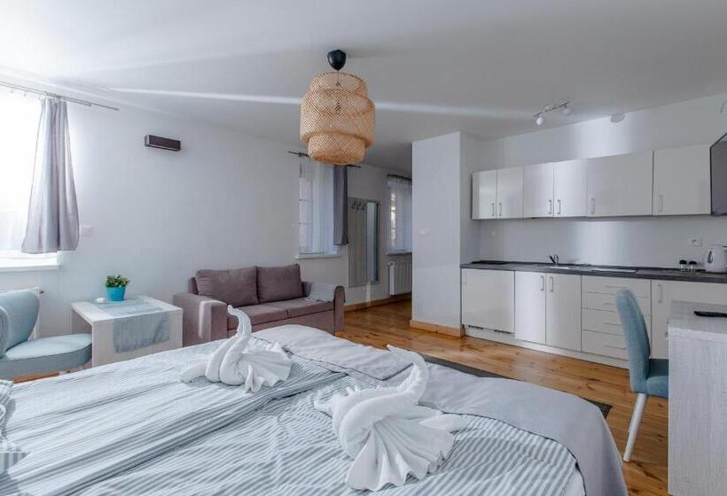 1ベッドルームのデラックスアパートメント, Ośrodek Kolonijno Wczasowy Mewa   Przy Plaży Z Basenem Z Podgrzewaną Wodą I Mini Spa