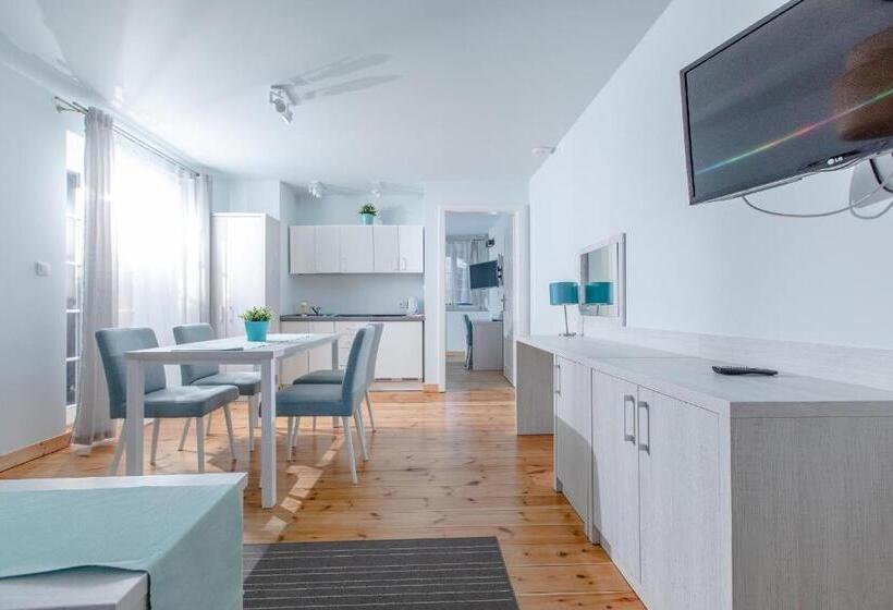 1ベッドルームのデラックスアパートメント, Ośrodek Kolonijno Wczasowy Mewa   Przy Plaży Z Basenem Z Podgrzewaną Wodą I Mini Spa