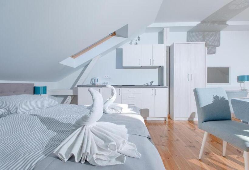 1ベッドルームのデラックスアパートメント, Ośrodek Kolonijno Wczasowy Mewa   Przy Plaży Z Basenem Z Podgrzewaną Wodą I Mini Spa