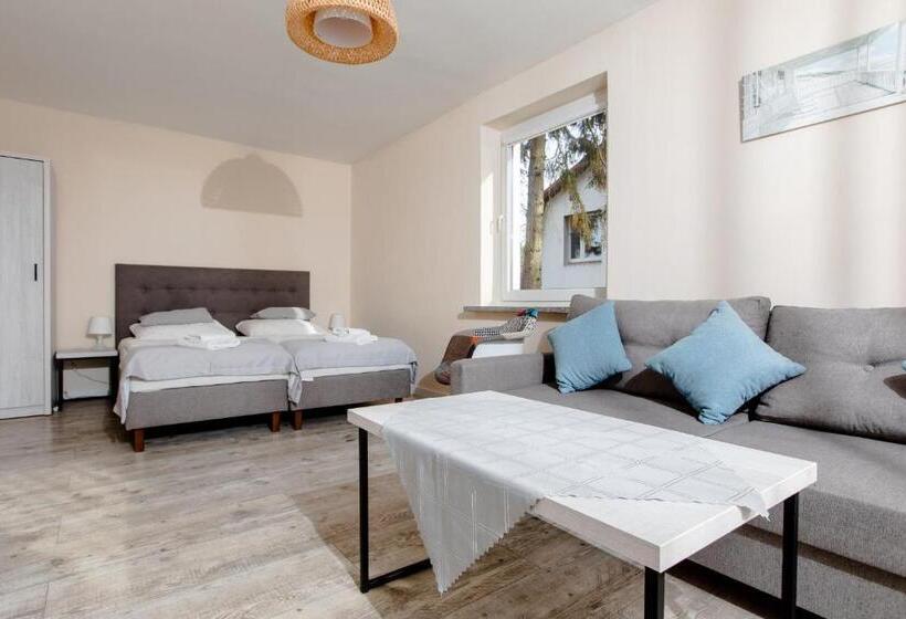 ファミリールーム, Ośrodek Kolonijno Wczasowy Mewa   Przy Plaży Z Basenem Z Podgrzewaną Wodą I Mini Spa