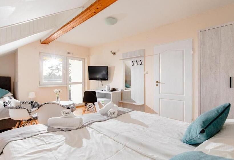 バルコニー付きスタンダードトリプルルーム, Ośrodek Kolonijno Wczasowy Mewa   Przy Plaży Z Basenem Z Podgrzewaną Wodą I Mini Spa