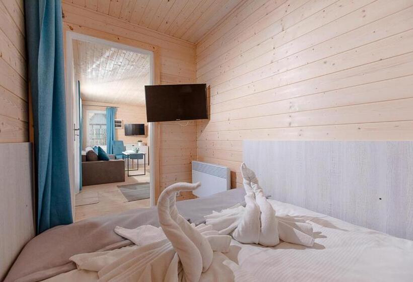 シャレー1寝室, Ośrodek Kolonijno Wczasowy Mewa   Przy Plaży Z Basenem Z Podgrzewaną Wodą I Mini Spa