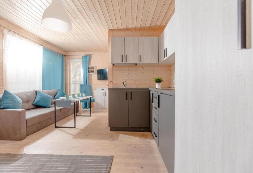 シャレー1寝室, Ośrodek Kolonijno Wczasowy Mewa   Przy Plaży Z Basenem Z Podgrzewaną Wodą I Mini Spa