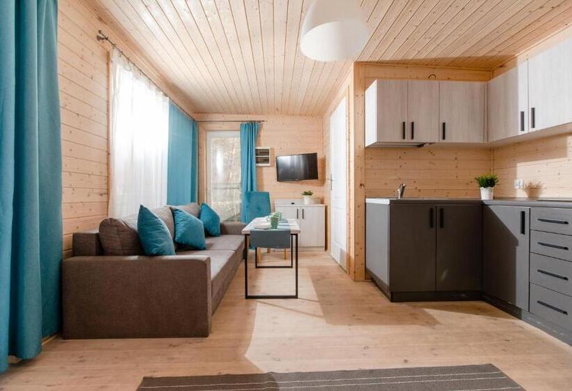 シャレー1寝室, Ośrodek Kolonijno Wczasowy Mewa   Przy Plaży Z Basenem Z Podgrzewaną Wodą I Mini Spa