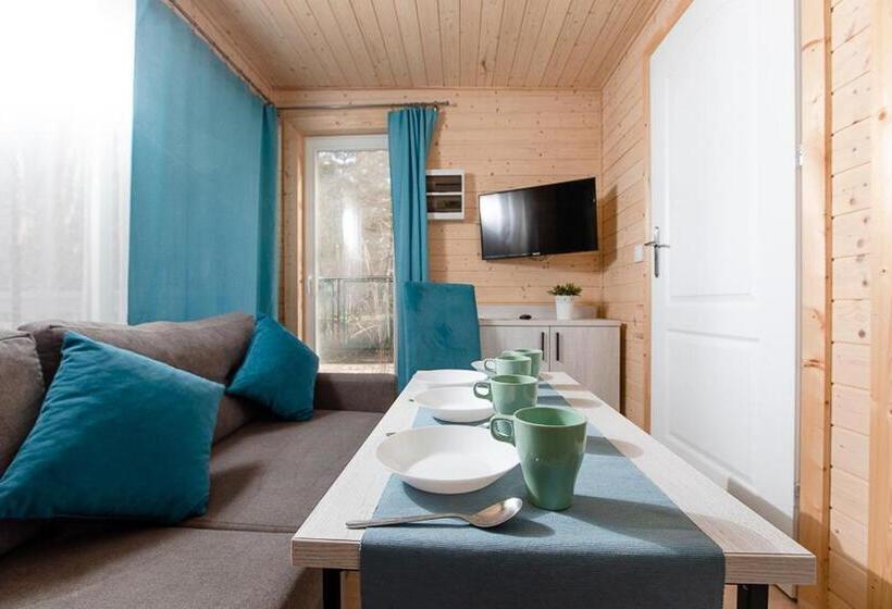 シャレー1寝室, Ośrodek Kolonijno Wczasowy Mewa   Przy Plaży Z Basenem Z Podgrzewaną Wodą I Mini Spa