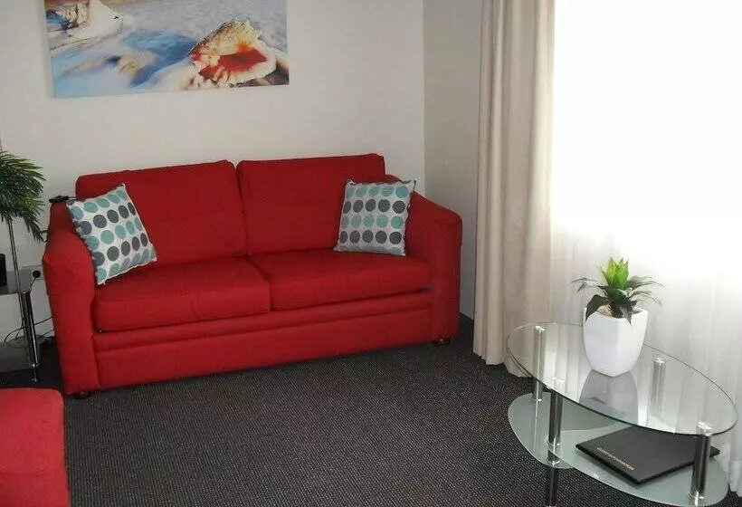 Huoneisto 1 Makuuhuone Puutarhanäkymä, Beaches Serviced Apartments