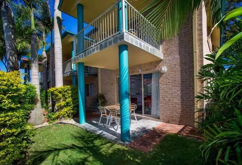 Huoneisto 1 Makuuhuone Puutarhanäkymä, Beaches Serviced Apartments