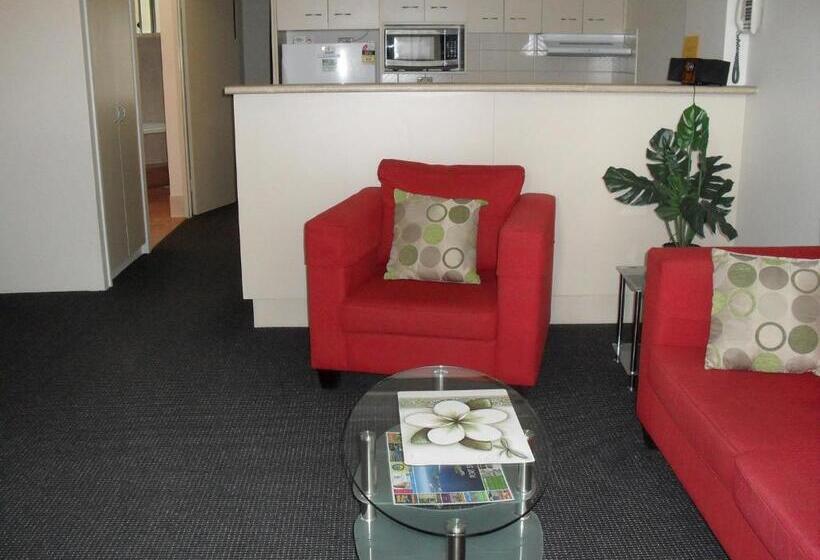 庭の見える１ベッドルームアパートメント, Beaches Serviced Apartments