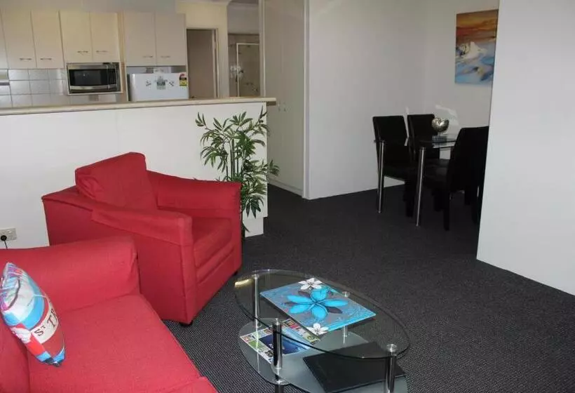 Huoneisto 1 Makuuhuone Puutarhanäkymä, Beaches Serviced Apartments