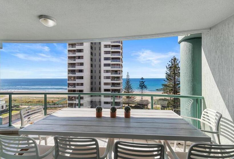 شقة ديلوكس غرفتين نوم مطلة على البحر, Emerald Sands Holiday Apartments