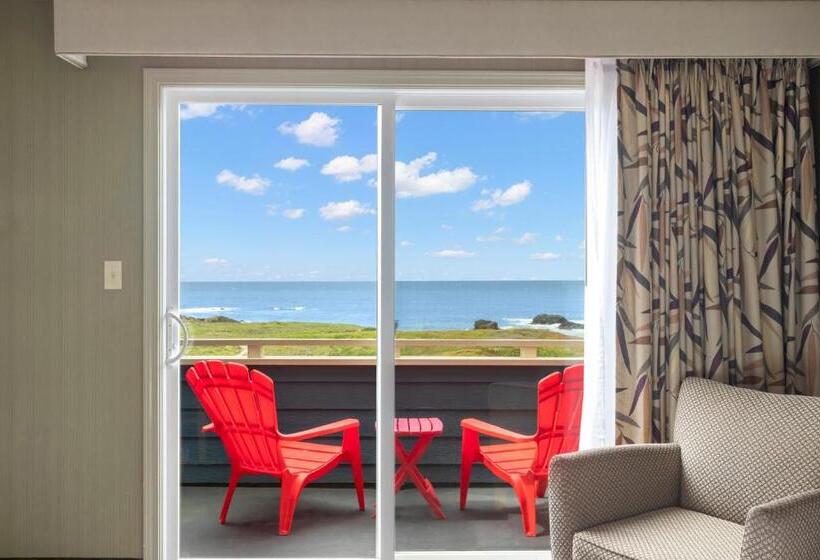 غرفة قياسية مطلّة علي البحر, Surf And Sand Lodge