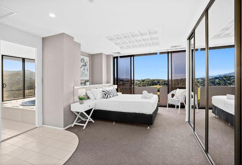 １ベッドルームペントハウスアパート, Pacific Towers Beach Resort