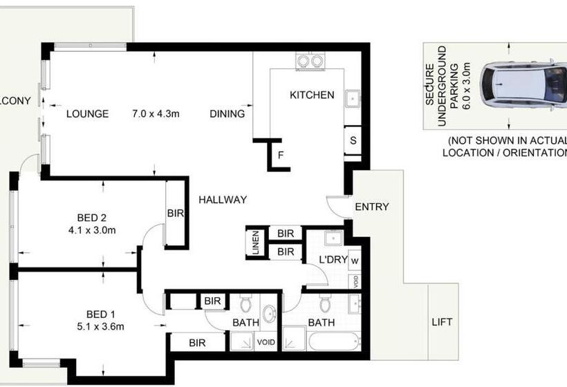 海の見える２ベッドルームアパートメント, Pacific Towers Beach Resort