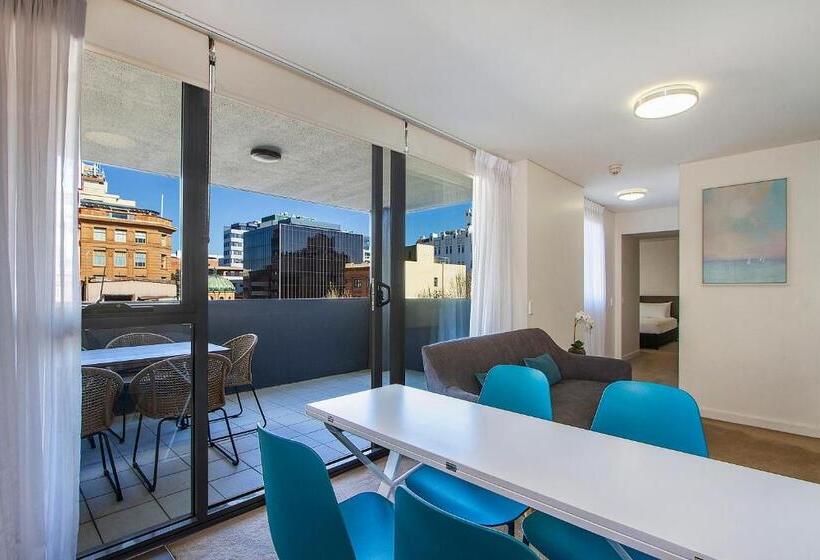 带阳台两卧公寓, Terminus Apartment Hotel, Ascend Hotel Collection