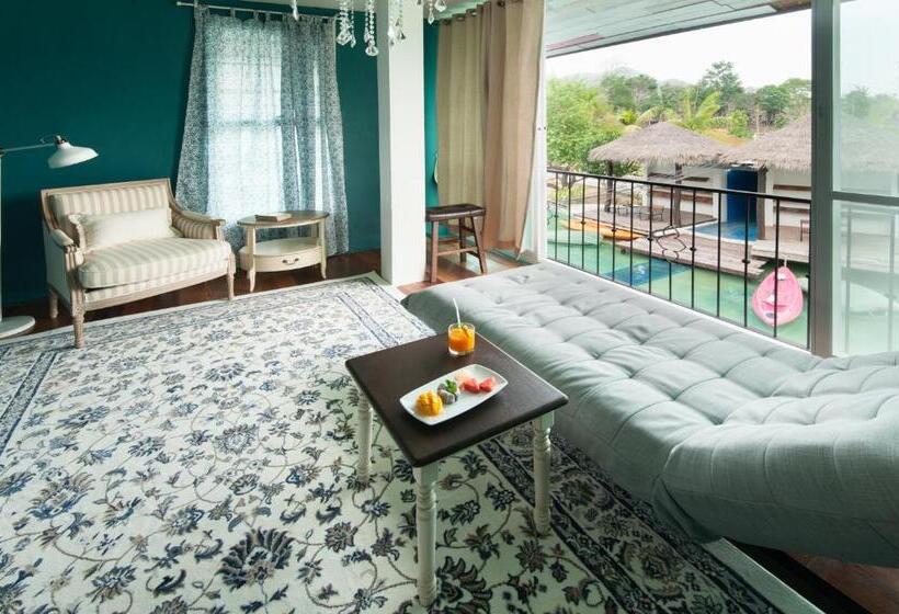 스탠다드 룸 강 전망, The Oia Pai Resort