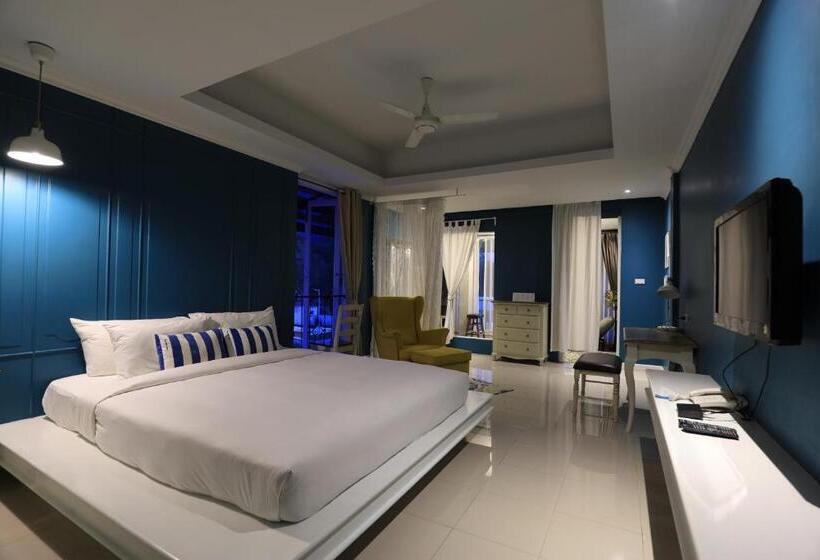 스탠다드 룸 강 전망, The Oia Pai Resort