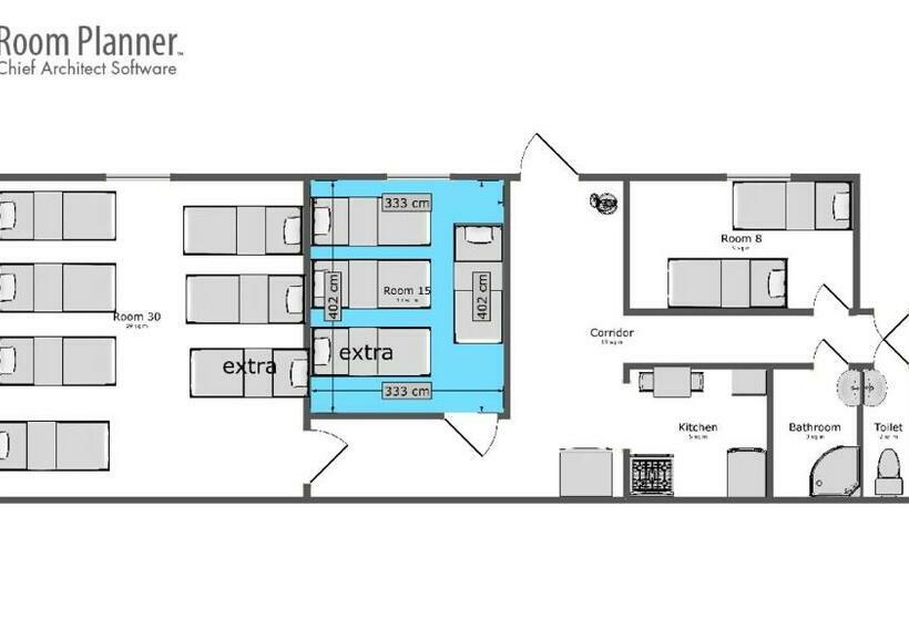 スタンダードトリプルルーム, Tanie Pokoje Blisko Lotniska