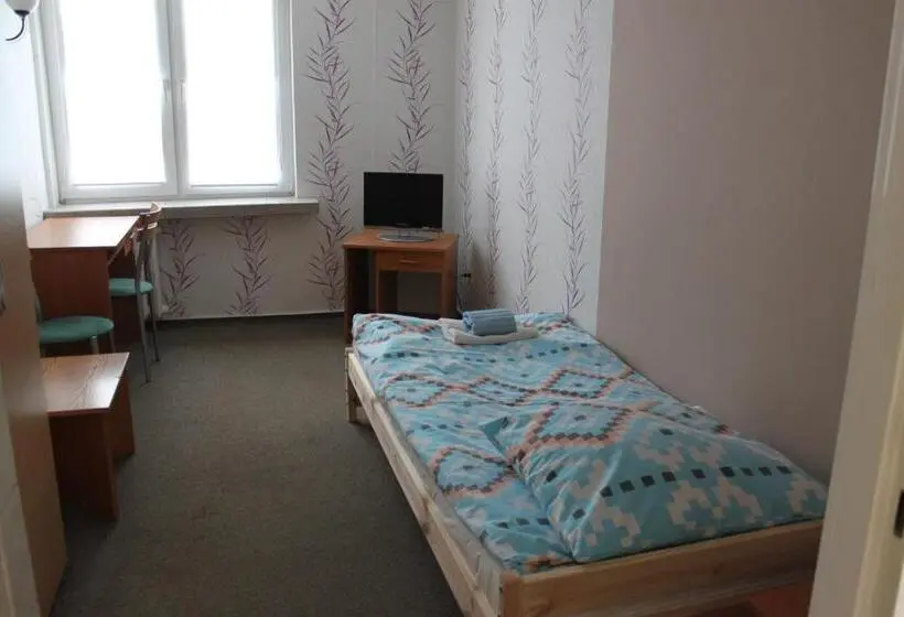 浴室共有シングルベーシックルーム, Hostel Barbórka