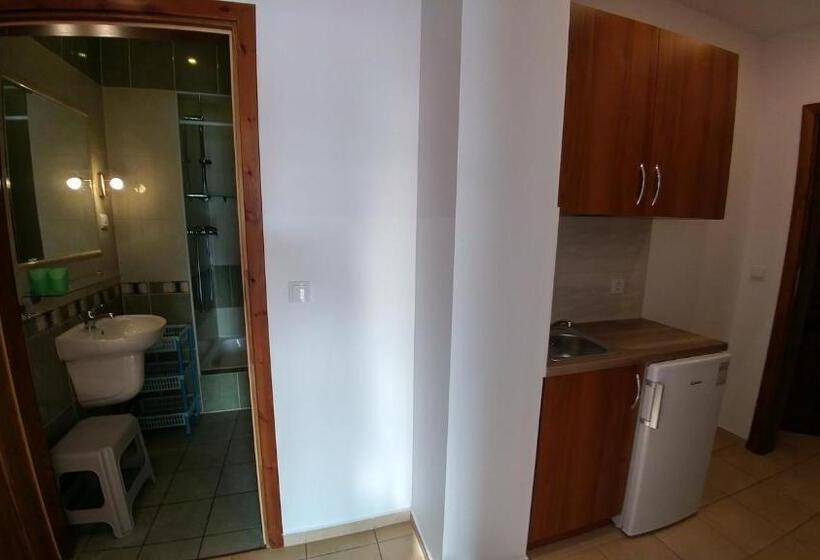 Апартаменты 1 Спальня с Балконом, Dworek Słoneczko