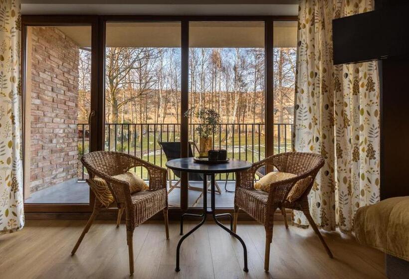 סטודיו סטנדרט עם מרפסת, Przytulia