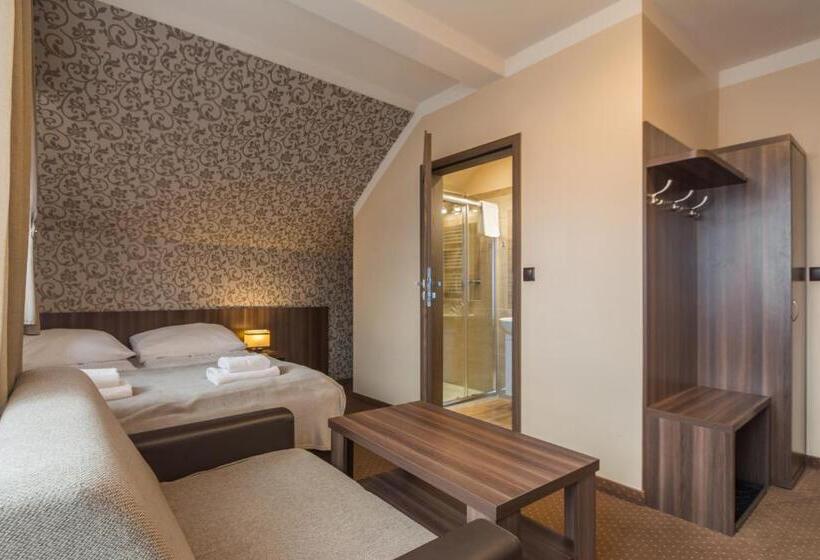 اتاق استاندارد با بالکن, Poduszka Goprówka