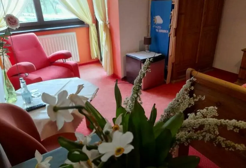 Deluxe-huone Parveke, Zajazd Pod Chmurką