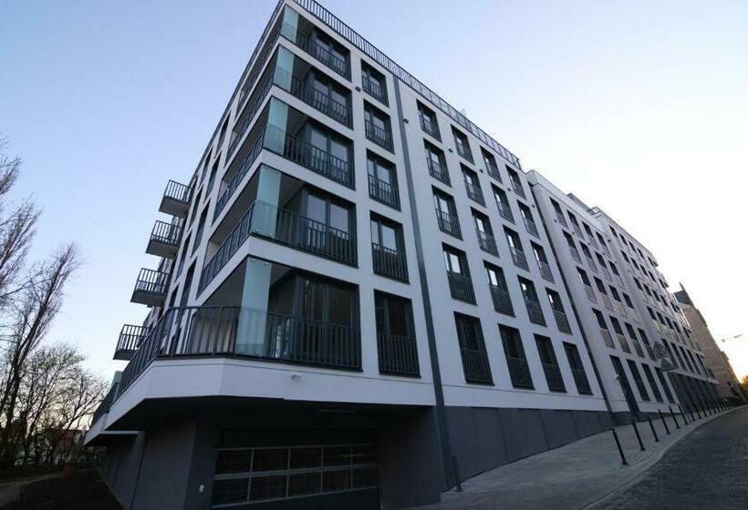 דירה בת חדר שינה 1 עם מרפסת, Apartments In   Podgórna