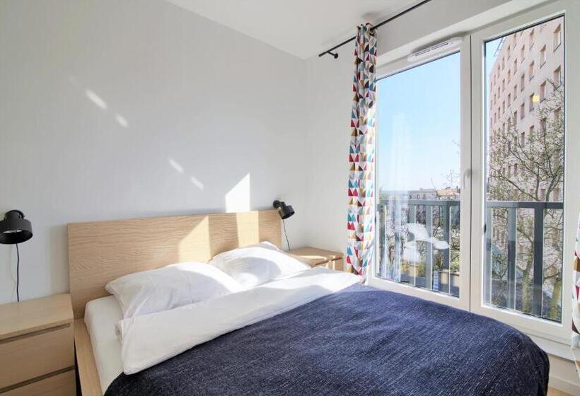 Апартаменты 1 Спальня с Балконом, Apartments In   Podgórna