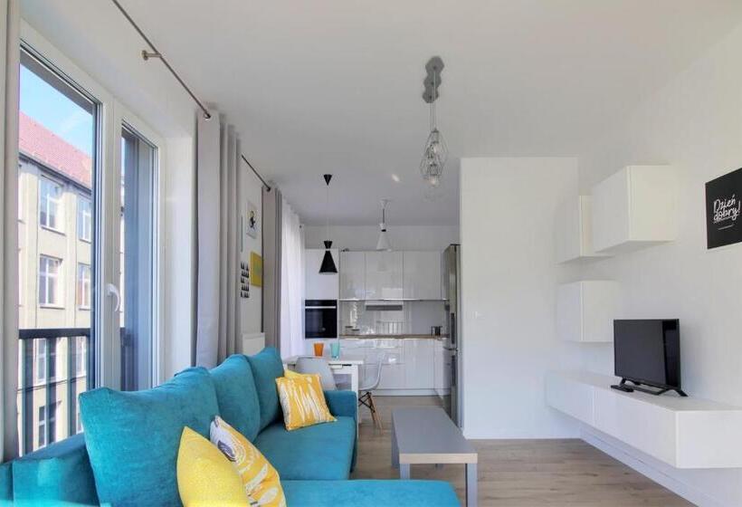 Апартаменты 1 Спальня с Балконом, Apartments In   Podgórna
