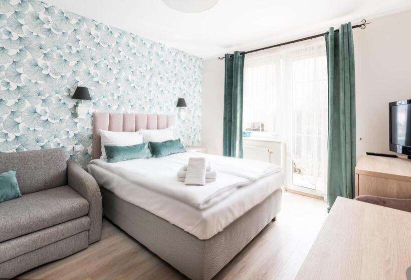 テラス付きスタンダードルーム, Al Mare   Apartamenty I Pokoje