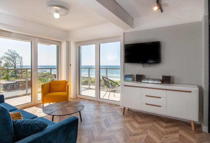オーシャンビューの1ベッドルームデラックスアパート, Al Mare   Apartamenty I Pokoje