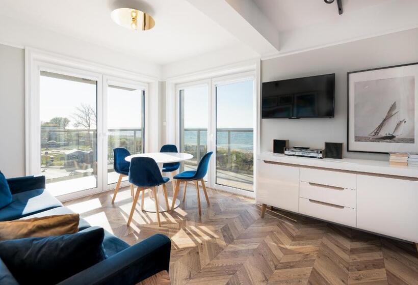 オーシャンビューの1ベッドルームデラックスアパート, Al Mare   Apartamenty I Pokoje