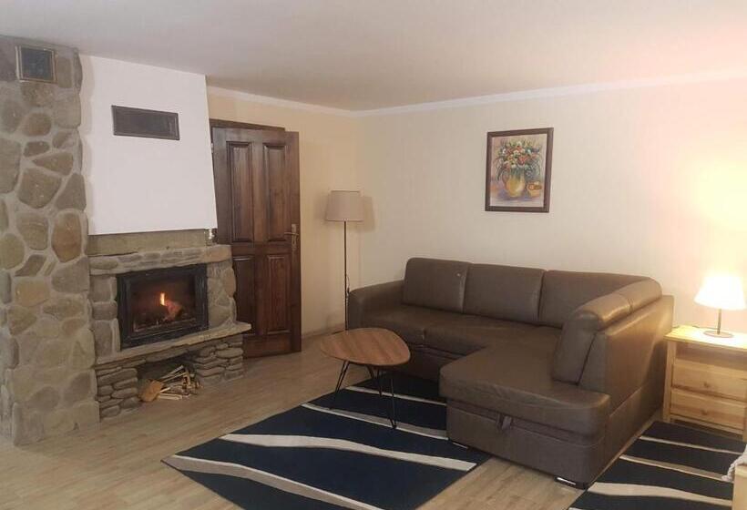 キングサイドベッドのスタンダードワンルーム, Dom Malowany