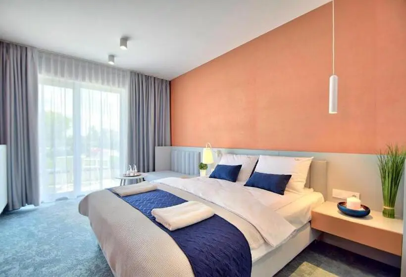 Deluxe-huone Parveke, Savana Resort Mielno