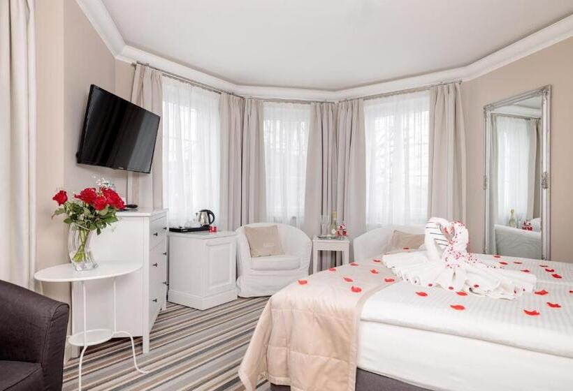 غرفة قياسية سرير كينج, Villa Astra Baltica