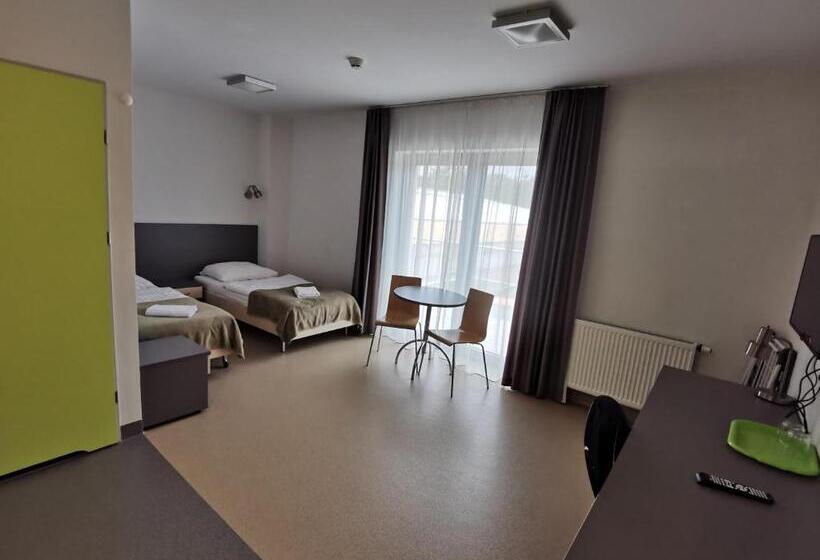 اتاق استاندارد با چشم‌انداز استخر, Wosir Drzonków