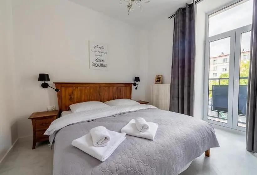 デラックスの４人部屋, Kamienica Zamenhofa   Apartamenty Na Wynajem