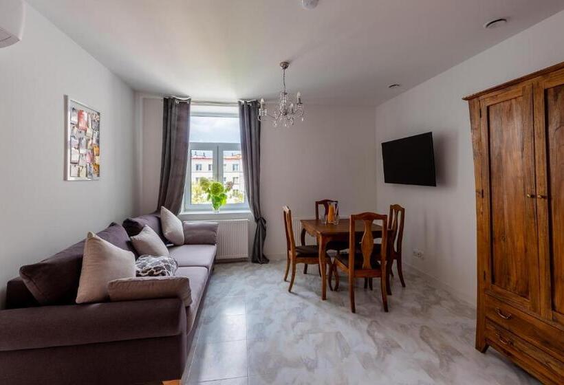 디럭스 4인 룸, Kamienica Zamenhofa   Apartamenty Na Wynajem