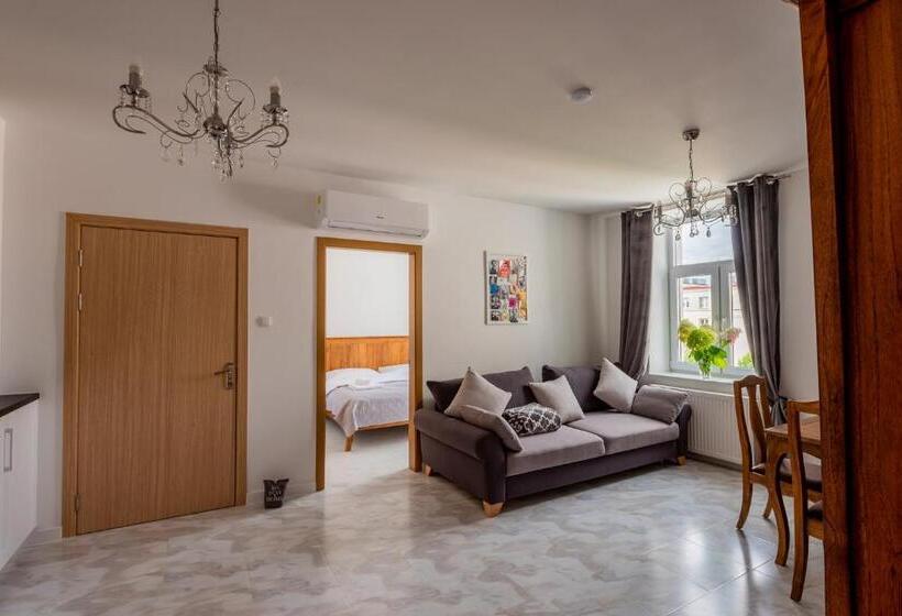디럭스 4인 룸, Kamienica Zamenhofa   Apartamenty Na Wynajem